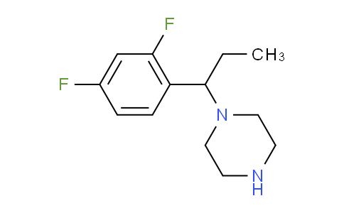 518971-87-4 | 1-[1-(2,4-Difluorophenyl)propyl]piperazine