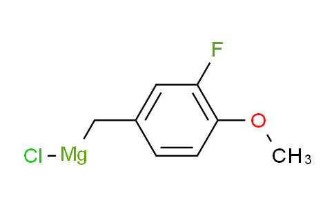 1187168-64-4 | 3-Fluoro-4-methoxybenzylmagnesium chloride