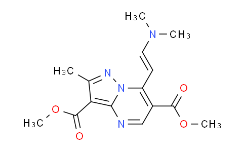 1374510-94-7 | Dimethyl 7-(E)-2-(Dimethylamino)vinyl-2-methylpyrazolo1,5-apyrimidine-3,6-dicarboxylate