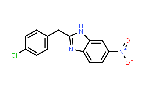 CAS No. 111500-52-8, 2-(4-Chlorobenzyl)-6-nitro-1H-benzo[d]imidazole