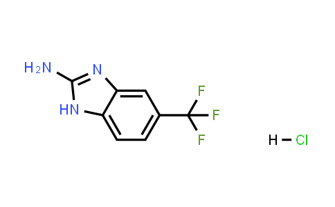 CAS No. 1423033-54-8, 5-(Trifluoromethyl)-1H-benzo[d]imidazol-2-amine hydrochloride