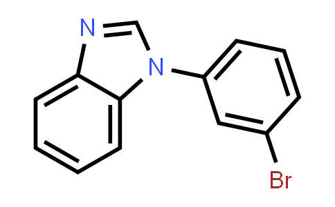 CAS No. 1352226-51-7, 1-(3-Bromophenyl)-1H-benzo[d]imidazole