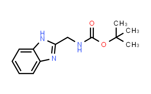 CAS No. 189560-83-6, ((1H-苯并[d]咪唑-2-基)甲基)氨基甲酸叔丁酯