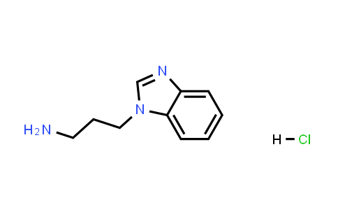 CAS No. 1048649-78-0, 3-(1H-benzo[d]imidazol-1-yl)propan-1-amine hydrochloride
