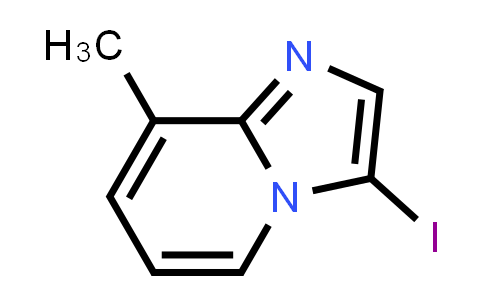 CAS No. 1545535-05-4, 3-Iodo-8-methylimidazo[1,2-a]pyridine