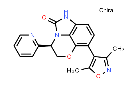 MC829657 | 1628607-63-5 | (R)-6-(3,5-二甲基异噁唑-4-基)-3-(吡啶-2-基)-3,4-二氢-5-氧杂-1,2a-二氮杂萘-2(1H)-酮