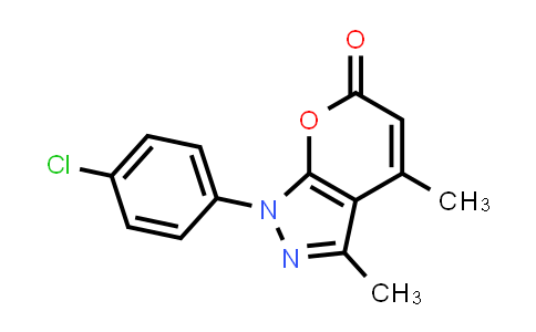 74169-54-3 | 1-(4-Chlorophenyl)-3,4-dimethylpyrano[2,3-c]pyrazol-6(1H)-one