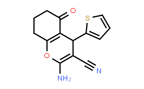 312510-11-5 | 2-Amino-5-oxo-4-(thiophen-2-yl)-5,6,7,8-tetrahydro-4H-chromene-3-carbonitrile