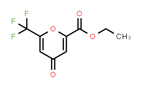 924858-98-0 | Ethyl 4-oxo-6-(trifluoromethyl)-4H-pyran-2-carboxylate