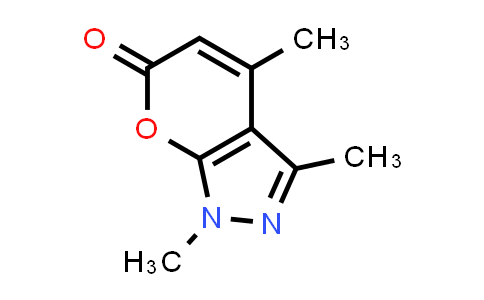 5775-94-0 | 1,3,4-三甲基吡喃并[2,3-c]吡唑-6(1H)-酮