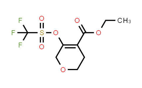 1068522-32-6 | Ethyl 5-(((trifluoromethyl)sulfonyl)oxy)-3,6-dihydro-2H-pyran-4-carboxylate