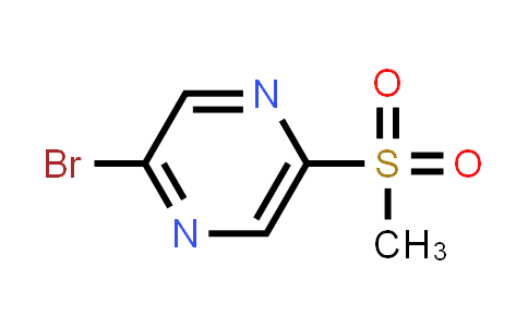 CAS No. 1177421-54-3, 2-溴-5-(甲磺酰基)吡嗪