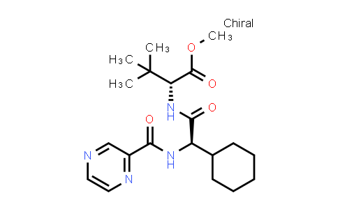 DY829882 | 2459946-44-0 | (R)-2-((R)-2-环己基-2-(吡嗪-2-甲酰氨基)乙酰氨基)-3,3-二甲基丁酸甲酯