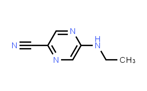 CAS No. 1409987-87-6, 5-(Ethylamino)pyrazine-2-carbonitrile