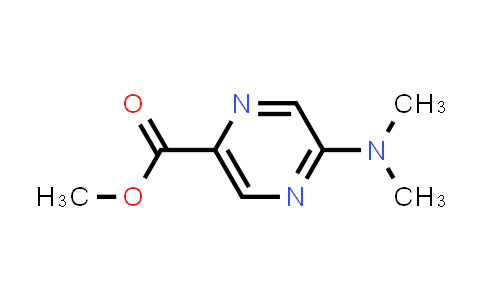 CAS No. 1426088-77-8, 5-(二甲氨基)吡嗪-2-甲酸甲酯