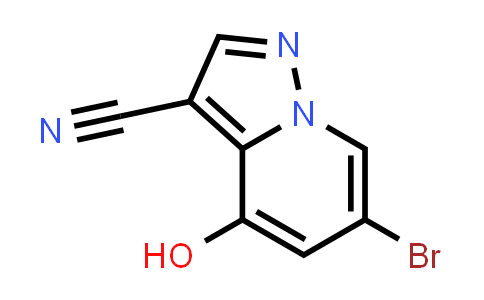 CAS No. 2068065-16-5, 6-溴-4-羟基吡唑并[1,5-a]吡啶-3-甲腈