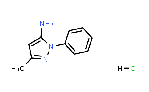 CAS No. 20737-88-6, 3-Methyl-1-phenyl-1h-pyrazol-5-amine hydrochloride