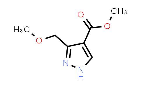 CAS No. 318496-66-1, 3-Methoxymethyl-1H-pyrazole-4-carboxylic acid methyl ester
