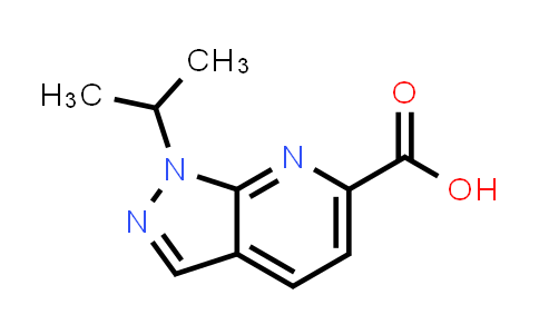 CAS No. 1344334-48-0, 1-Isopropyl-1H-pyrazolo[3,4-b]pyridine-6-carboxylic acid