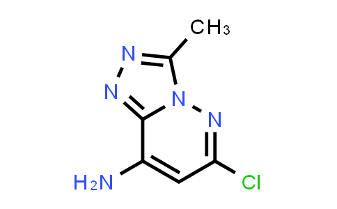 CAS No. 53085-52-2, 6-氯-3-甲基-[1,2,4]三唑并[4,3-b]哒嗪-8-胺