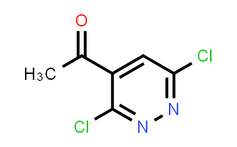 CAS No. 1393557-96-4, 1-(3,6-Dichloro-4-pyridazinyl)ethanone