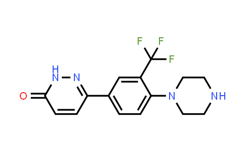 CAS No. 1187874-30-1, 6-(4-(哌嗪-1-基)-3-(三氟甲基)苯基)哒嗪-3(2H)-酮