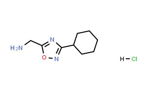 CAS No. 1185302-74-2, (3-Cyclohexyl-1,2,4-oxadiazol-5-yl)methanamine hydrochloride