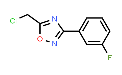 601484-33-7 | 5-(Chloromethyl)-3-(3-fluorophenyl)-1,2,4-oxadiazole