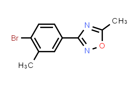 148672-39-3 | 3-(4-Bromo-3-methylphenyl)-5-methyl-1,2,4-oxadiazole