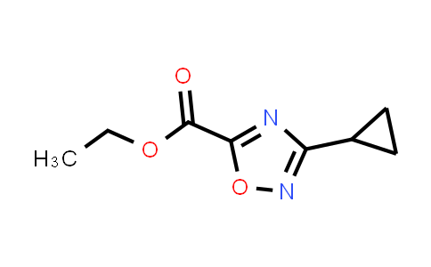 MC829960 | 1018125-29-5 | Ethyl 3-cyclopropyl-1,2,4-oxadiazole-5-carboxylate