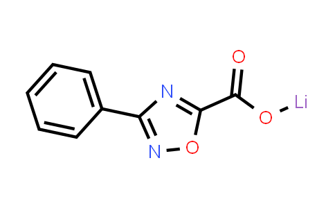 DY829964 | 1864062-88-3 | Lithium 3-phenyl-1,2,4-oxadiazole-5-carboxylate