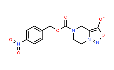 MC829973 | 623565-12-8 | 5-(((4-Nitrobenzyl)oxy)carbonyl)-3,3a,4,5,6,7-hexahydro-[1,2,3]oxadiazolo[3,4-a]pyrazin-8-ium-3-olate