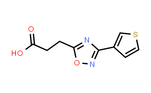 MC829976 | 500025-30-9 | 3-[3-(thiophen-3-yl)-1,2,4-oxadiazol-5-yl]propanoic acid