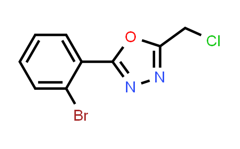 733044-96-7 | 2-(2-Bromophenyl)-5-(chloromethyl)-1,3,4-oxadiazole