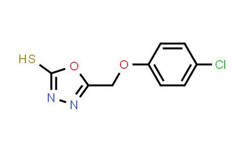62382-85-8 | 5-(4-Chlorophenoxymethyl)-1,3,4-oxadiazole-2-thiol