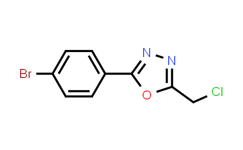 568544-04-7 | 2-(4-溴苯基)-5-(氯甲基)-1,3,4-恶二唑