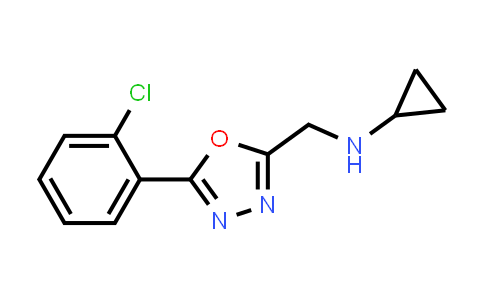 791079-97-5 | n-{[5-(2-chlorophenyl)-1,3,4-oxadiazol-2-yl]methyl}cyclopropanamine