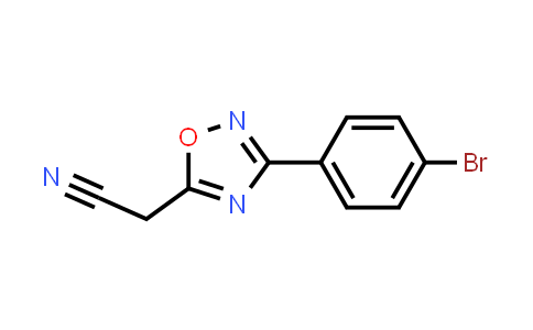 937629-16-8 | 2-[3-(4-bromophenyl)-1,2,4-oxadiazol-5-yl]acetonitrile