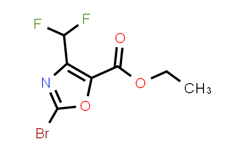MC830037 | 2309474-28-8 | Ethyl 2-bromo-4-(difluoromethyl)oxazole-5-carboxylate