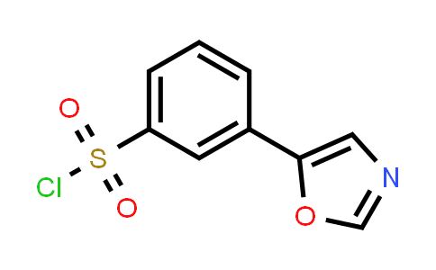 499770-75-1 | 3-(Oxazol-5-yl)benzenesulfonyl chloride