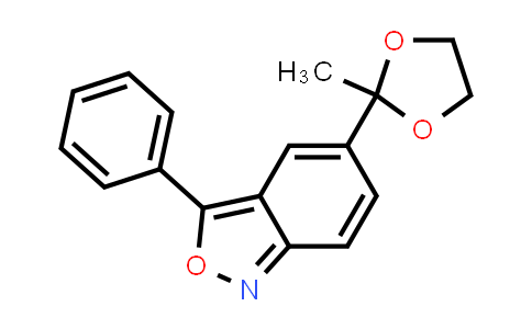 37103-99-4 | 5-(2-Methyl-1,3-dioxolan-2-yl)-3-phenylbenzo[c]isoxazole