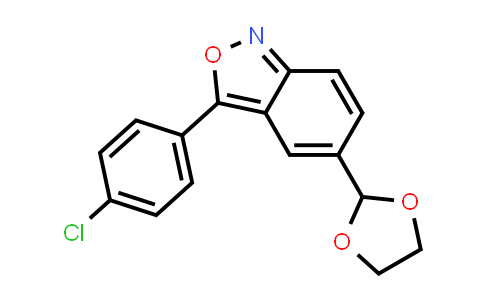 333430-88-9 | 3-(4-Chlorophenyl)-5-(1,3-dioxolan-2-yl)benzo[c]isoxazole