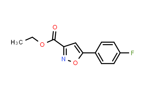 MC830243 | 640291-92-5 | Ethyl 5-(4-fluorophenyl)-1,2-oxazole-3-carboxylate