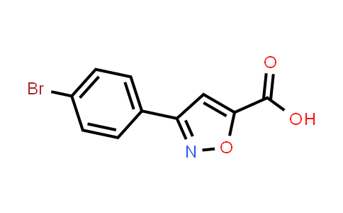 901930-35-6 | 3-(4-Bromophenyl)-1,2-oxazole-5-carboxylic acid