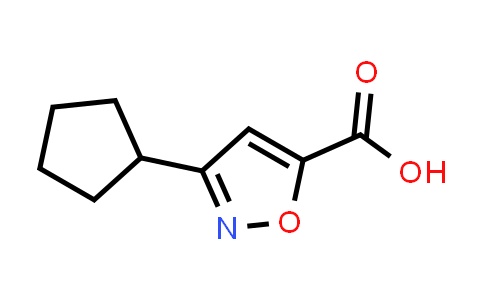 902742-33-0 | 3-Cyclopentyl-1,2-oxazole-5-carboxylic acid