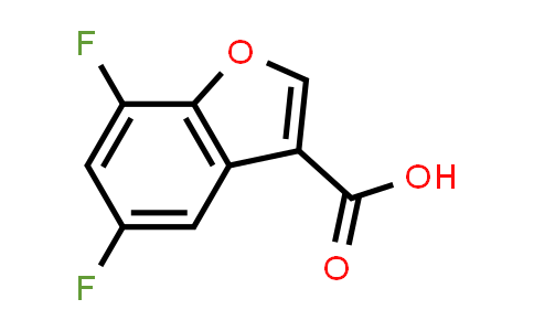 1504512-59-7 | 5,7-Difluoro-1-benzofuran-3-carboxylic acid