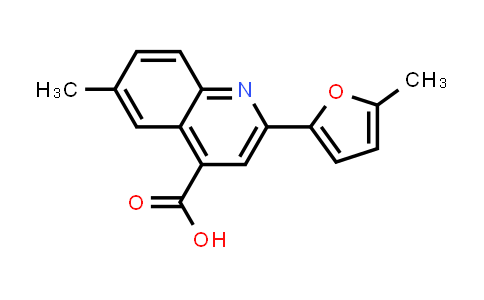 438213-21-9 | 6-Methyl-2-(5-methylfuran-2-yl)quinoline-4-carboxylic acid
