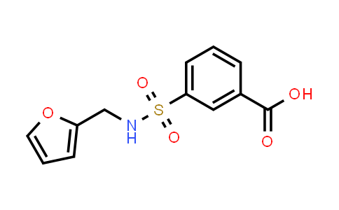 603118-18-9 | 3-[(furan-2-ylmethyl)sulfamoyl]benzoic acid