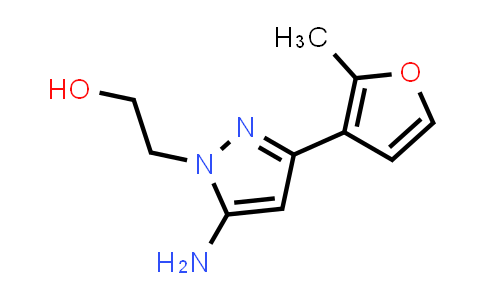 956751-81-8 | 2-(5-Amino-3-(2-methylfuran-3-yl)-1H-pyrazol-1-yl)ethan-1-ol