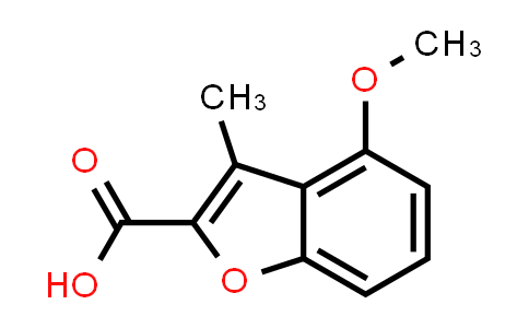 3781-72-4 | 4-甲氧基-3-甲基苯并呋喃-2-羧酸